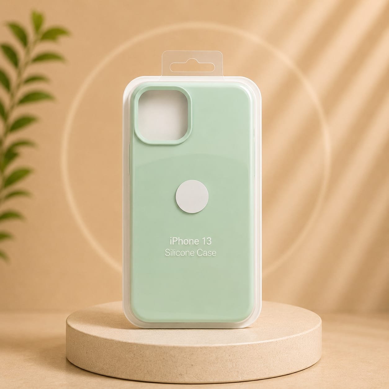 جراب iphone  13 اخضر