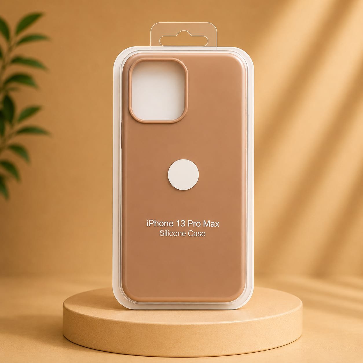 جراب iphone  13 pro max بيج