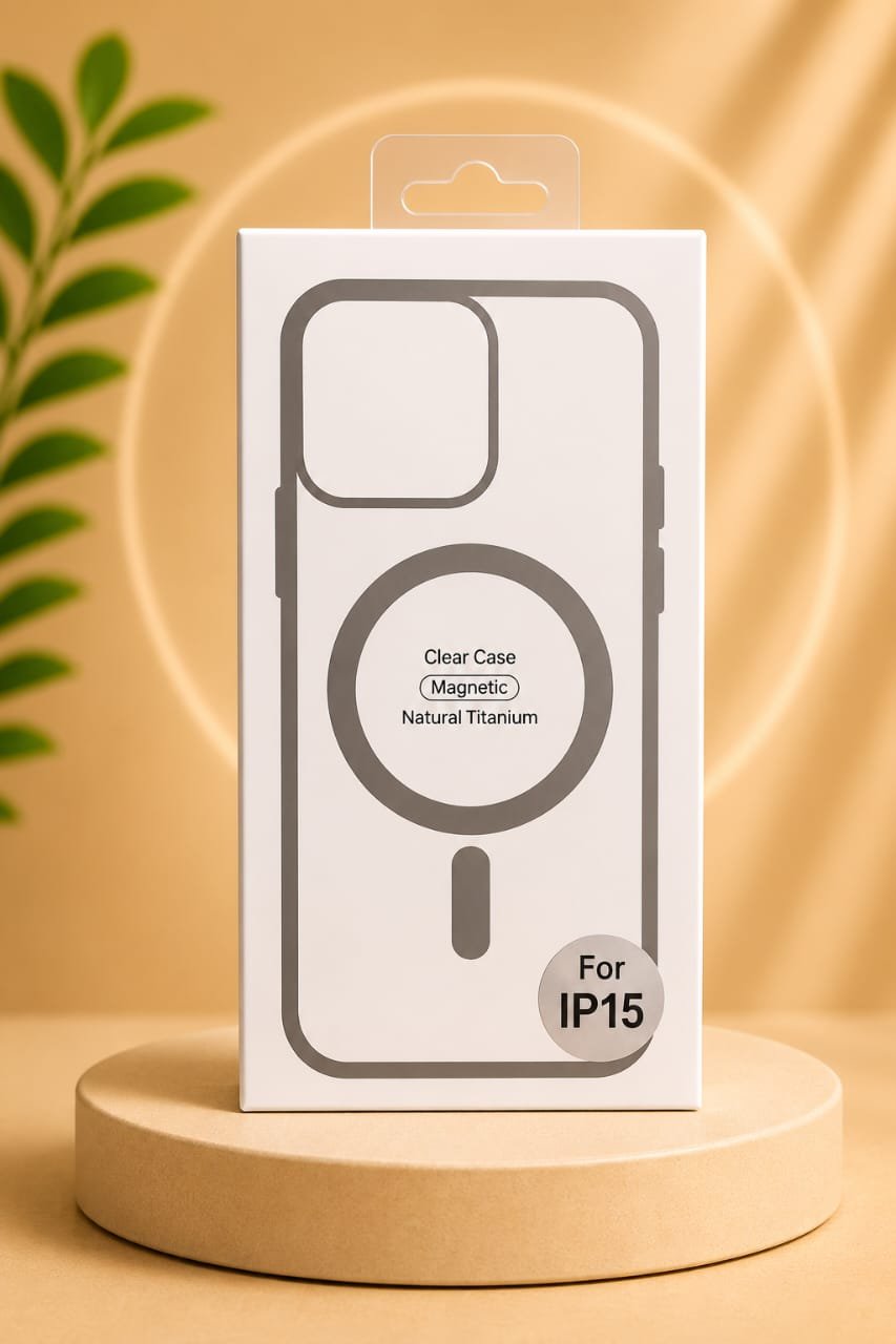 جراب iphone 15 magsafe شفاف
