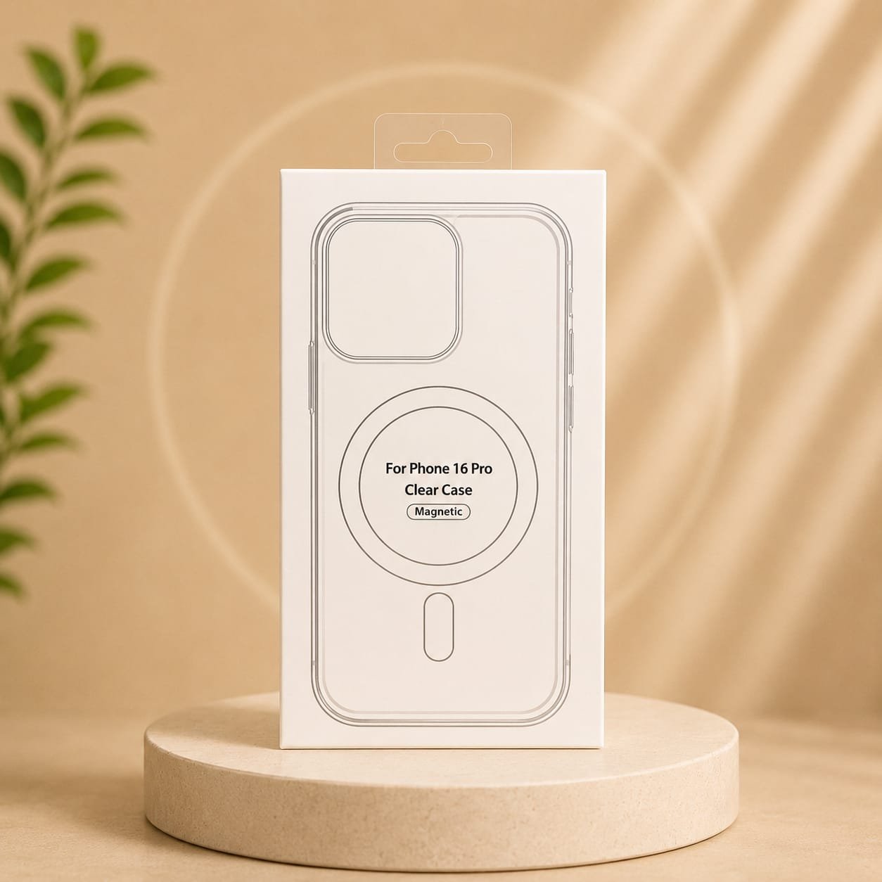 جراب iphone 16 pro magsafe شفاف