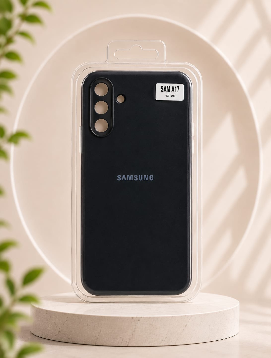 جراب samsung a17 اسود