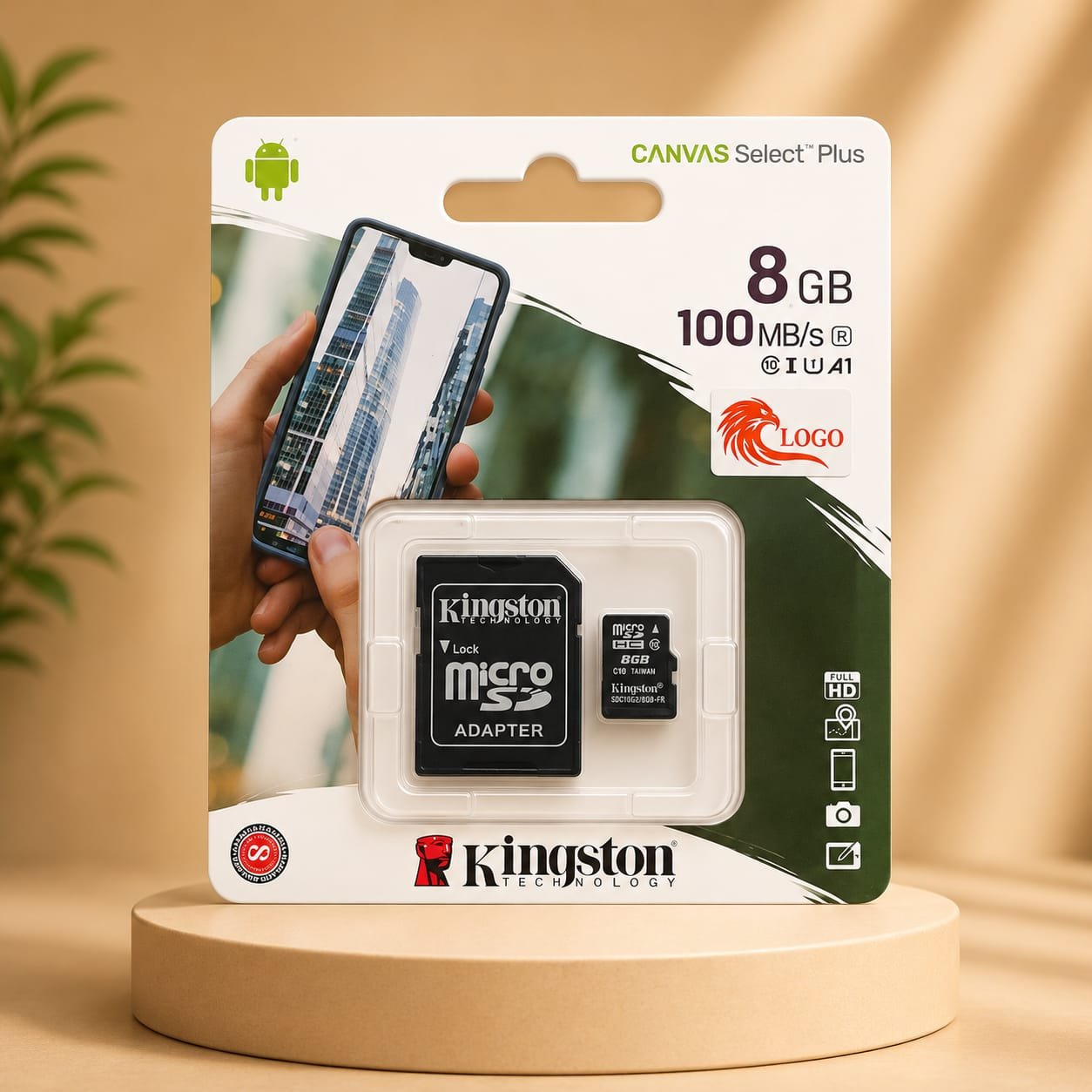 كرت ميموري 8GB kingstone