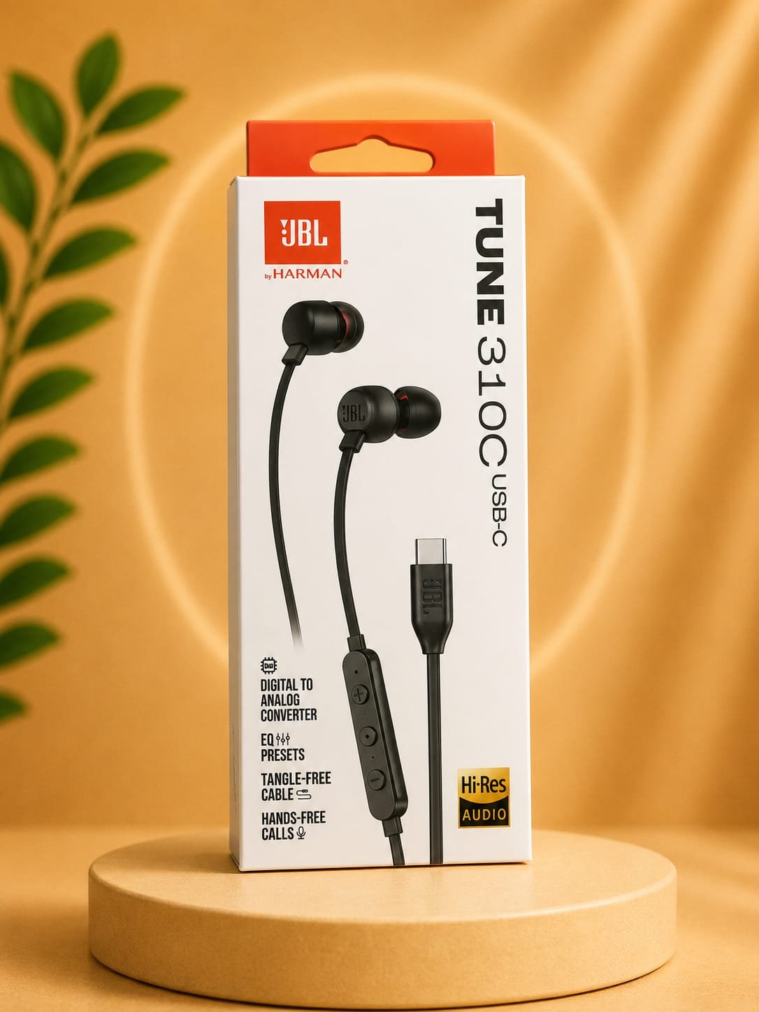 سماعة سلك JBL TUNE 310 C
